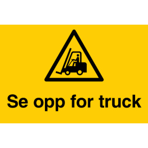 Se opp for truck 1