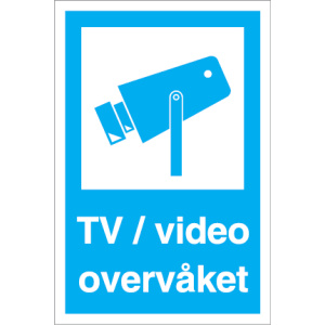 TV / video overvåket 1