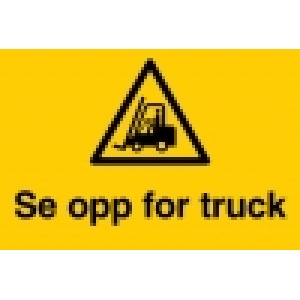 Se opp for truck