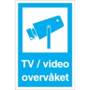 TV / video overvåket